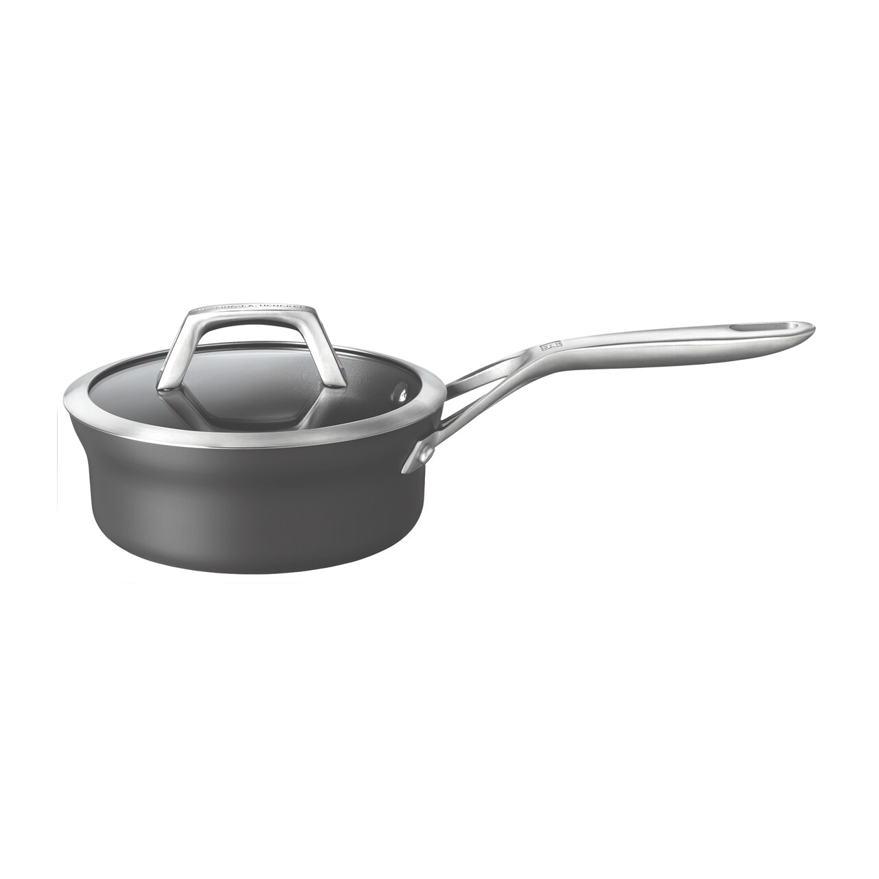 ZWILLING Motion Hard Anodized 1.5-qt Aluminum Nonstick Sauce Pan with Lid